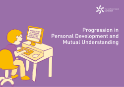 Progression in Personal Development and Mutual