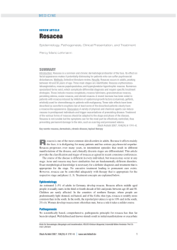 Rosacea