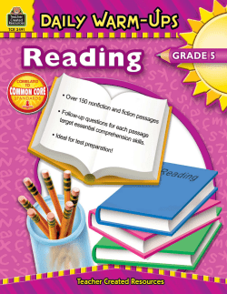 reading homework - East Penn School District