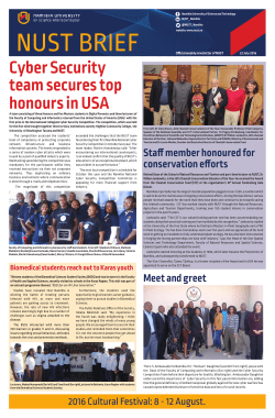 Cyber Security team secures top honours in USA