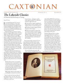 December - The Caxton Club