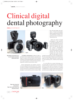 Clinical digital dental photography