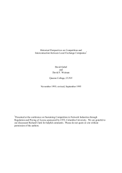 Historical Perspectives on