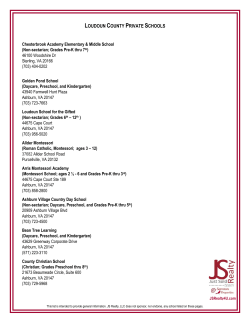 loudoun county private schools