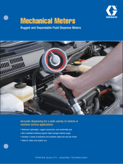 Mechanical Meters