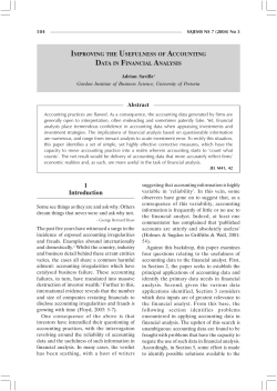 1 Introduction - South African Journal of Economic and Management