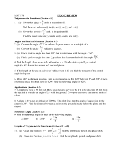 Exam 3