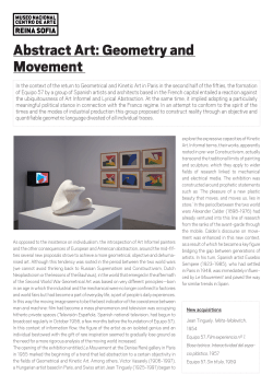 Abstract Art: Geometry and Movement