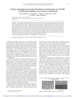 Selective Hemispherical Grained Polysilicon Transformation for 256