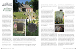 The Military Occupation of Chester County