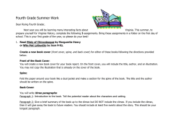 Fourth Grade - St. John Academy