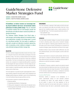 Defensive Market Strategies Fund Profile