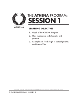 The ATHENA Program
