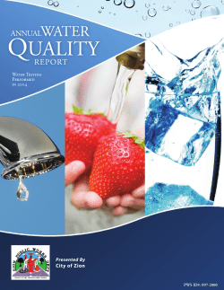 2014 Water Quality Report