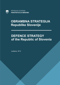 brošura - Ministrstvo za obrambo