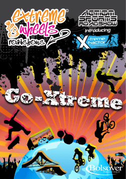 Go Extreme Leaflet - Bolsover District Council
