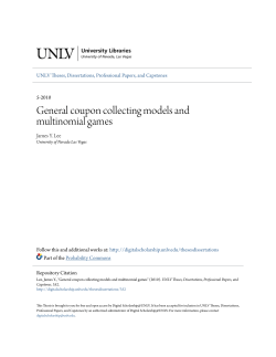 General coupon collecting models and multinomial games