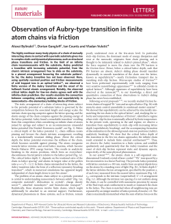 Observation of Aubry-type transition in finite atom chains via friction