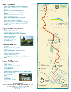 Legacy Trail - University of Kentucky