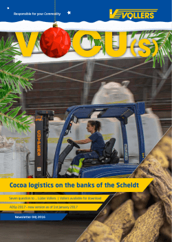 Newsletter VOCU(s) December 2016