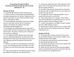 Connecting Through the Word Knowing and Experiencing the God