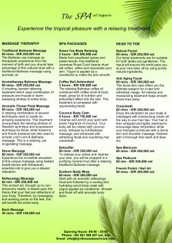 PDF - Segara Village