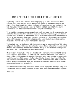 don`t fear the reaper - guitar