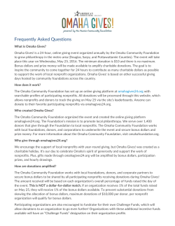 Frequently Asked Questions