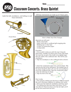 Classroom Concerts: Brass Quintet