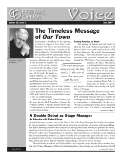 June 2007 - Festival Opera