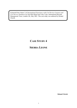 INTRODUCTION - World Bank Group