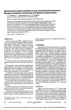 High‐temperature phase transitions in pure and deuterated