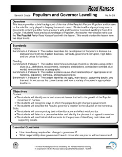 Lesson plan - Kansas Historical Society