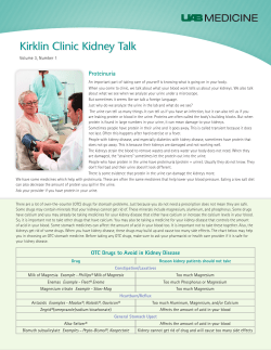 Kirklin Clinic Kidney Talk