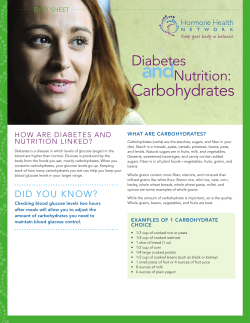 Carbohydrates - Hormone Health Network