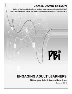 Engaging Adult Learners
