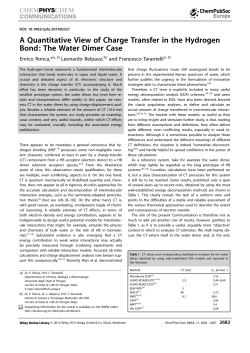 A Quantitative View of Charge Transfer in the Hydrogen Bond: The