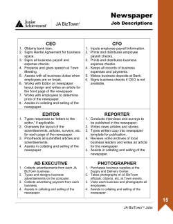 Newspaper - jaum.org