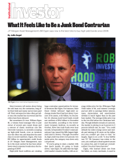 Junk Bond Contrarian - Introducing the JPMorgan SmartRetirement