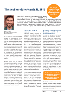 Towards Estates General on Higher Education