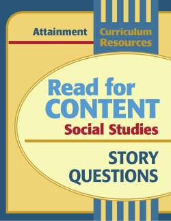 story questions - Attainment Company