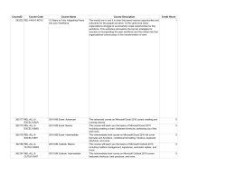 e-Academy Course List - Berkshire County Arc