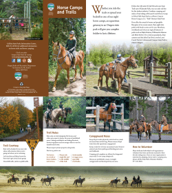 Horse Camps and Trails
