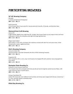 participating breweries