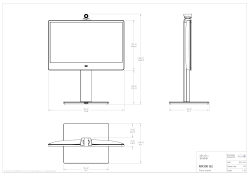 Cisco TelePresence MX300 G2 CAD Drawings