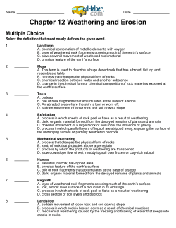Chapter 12 Vocabulary