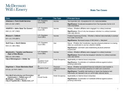 State Tax Cases - This web app has been successfully created
