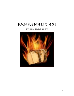 Fahrenheit 451 - Mr. Hurst`s Class Page