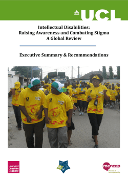Intellectual Disabilities: Raising Awareness and Combating Stigma