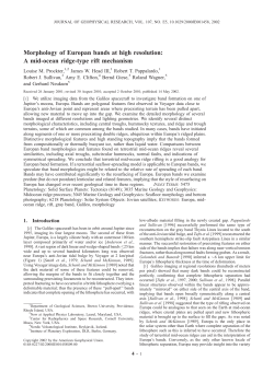 Morphology of Europan bands at high resolution: A mid